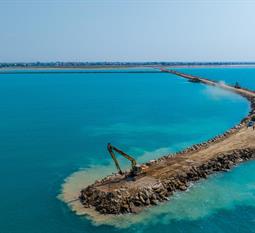 پروژه موج شکن گناوه